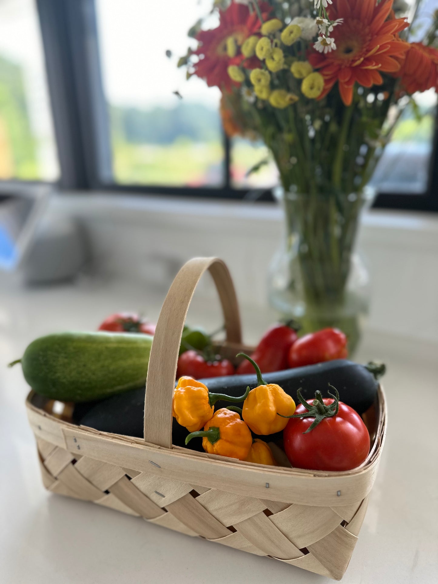 Basket of Assorted Veggies