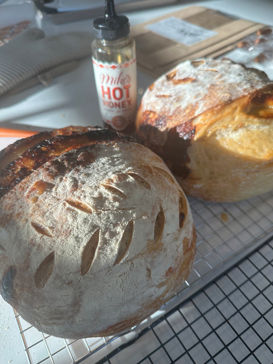Pre-Order: Hot Honey Parmesan Sourdough Boule
