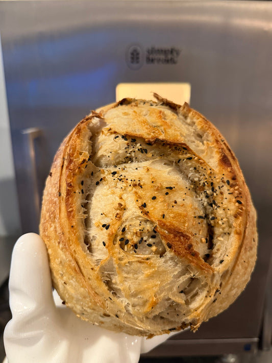 Pre-Order: Everything Bagel Sourdough Boule