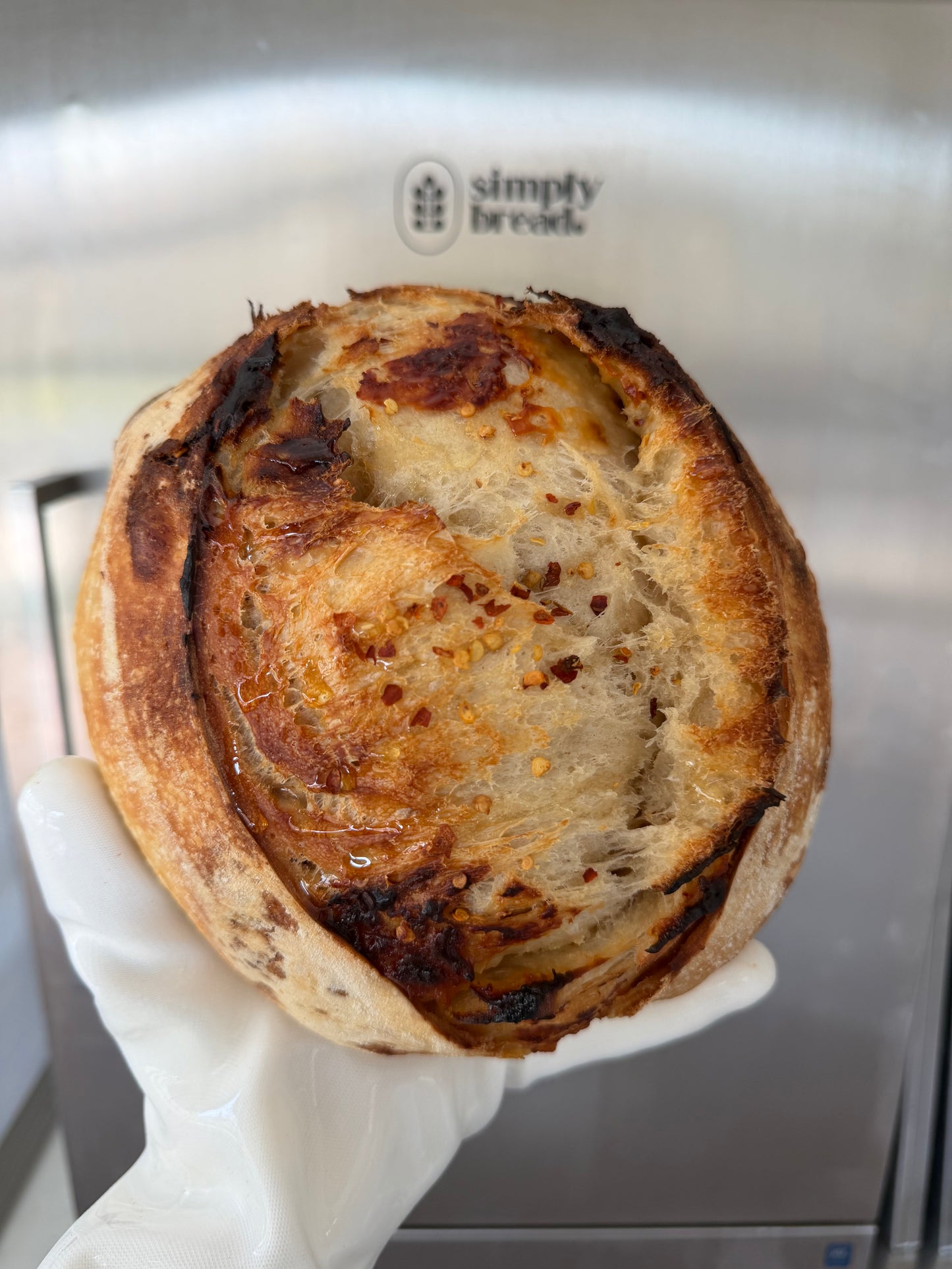 Pre-Order: Hot Honey Parmesan Sourdough Boule